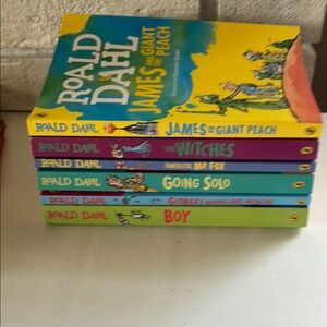 Roald Dahl Book Collection - Colorful Set